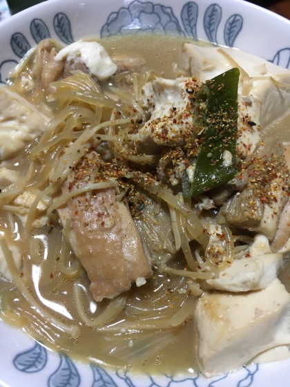 鶏肉豆腐