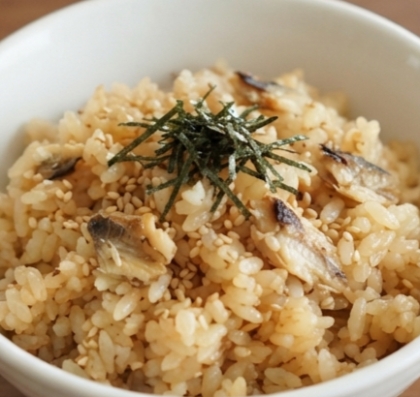 ごま油香る☆ほっけの混ぜご飯