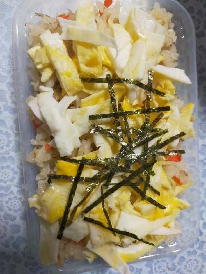 ちらし寿司を簡単に作れました(´>ω∂`)☆美味しかったです