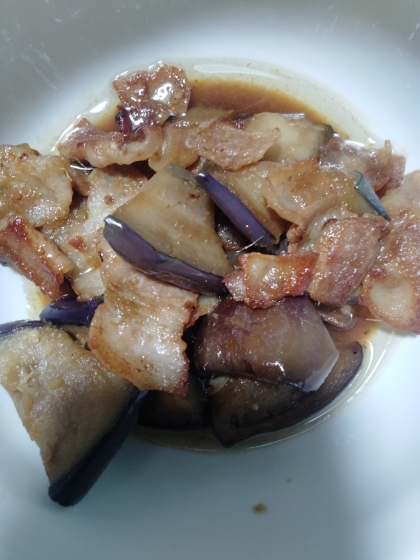 素晴らしいコラボ！秋ナスと豚バラ肉の生姜焼き