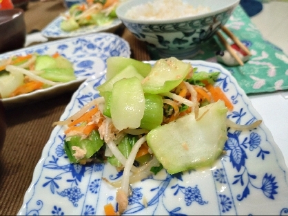 なかった材料を代用し作らせて頂きました❢大好きなチンゲンサイがしっかり味わえお気に入り♡今度は材料通りでリピさせて頂きまーす(*´◒`*)♪ᵗʱᵃᵑᵏᵧₒᵤ♫