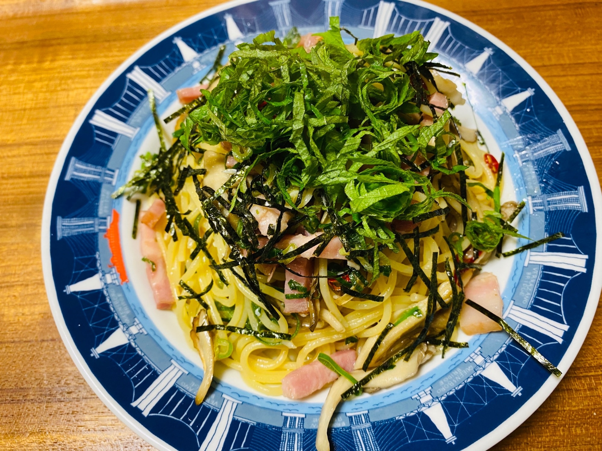 和服パスタ ベーコンとしめじの和風パスタ ｜ 象印のおすすめレシピ ｜ 知る