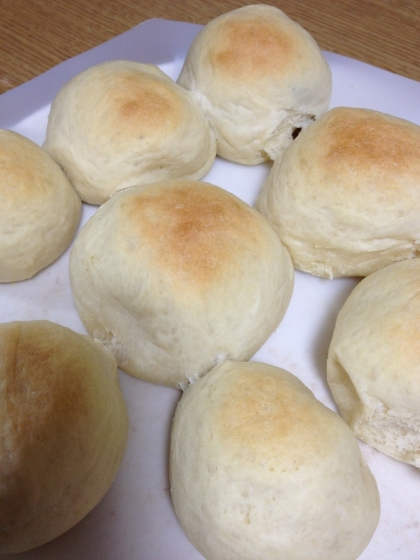 絹豆腐とはちみつのプチパン