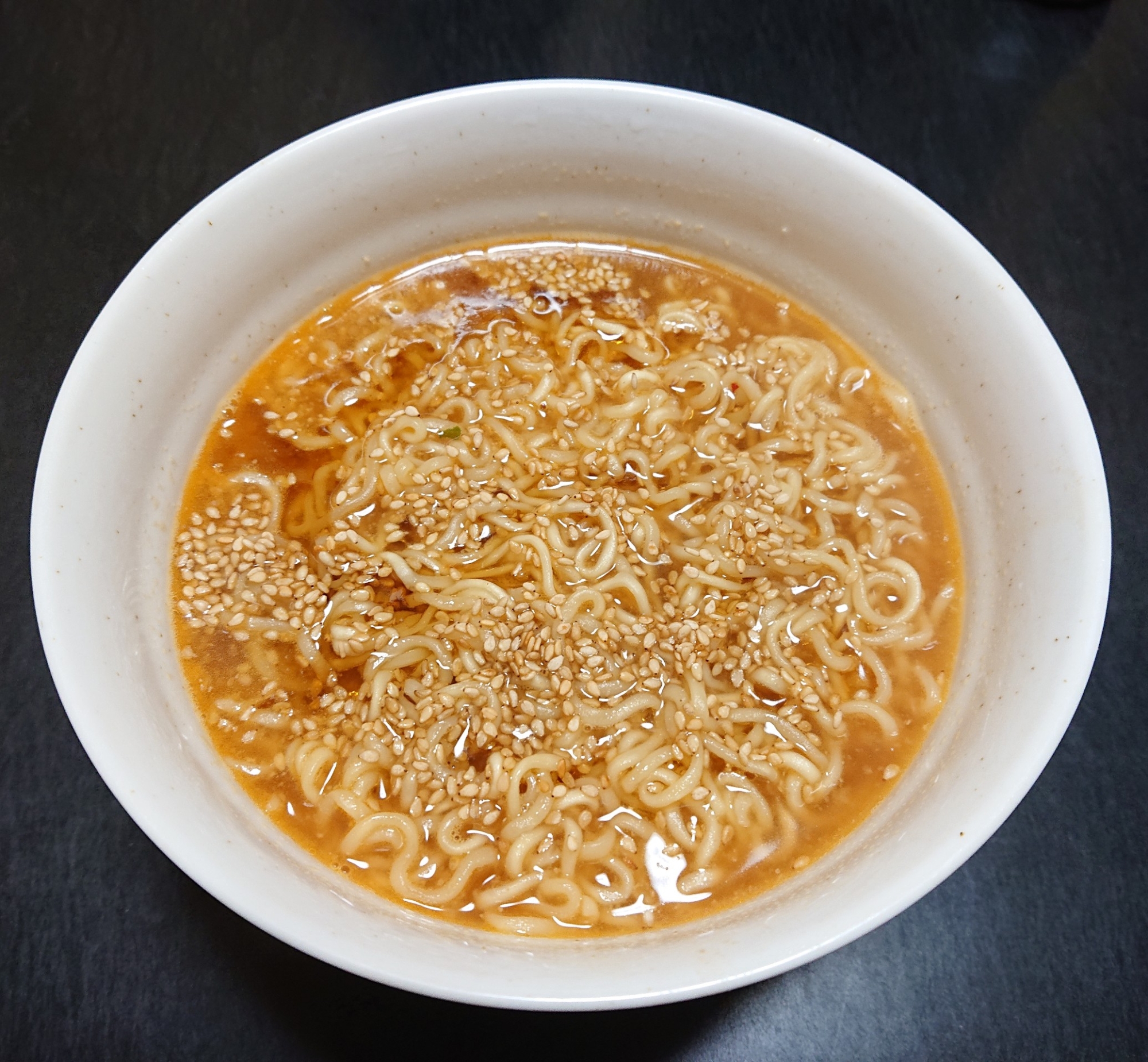 インスタントで☆ハイパーゴマ醤油ラーメン