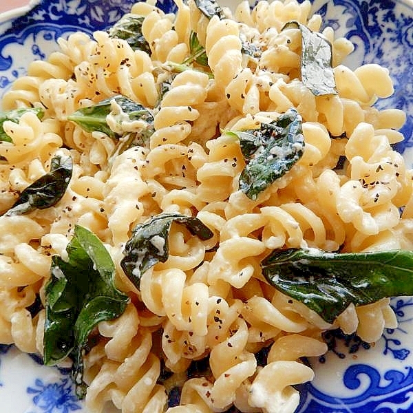 まな板なし！素材２つで❤美味しいクリームパスタ♪