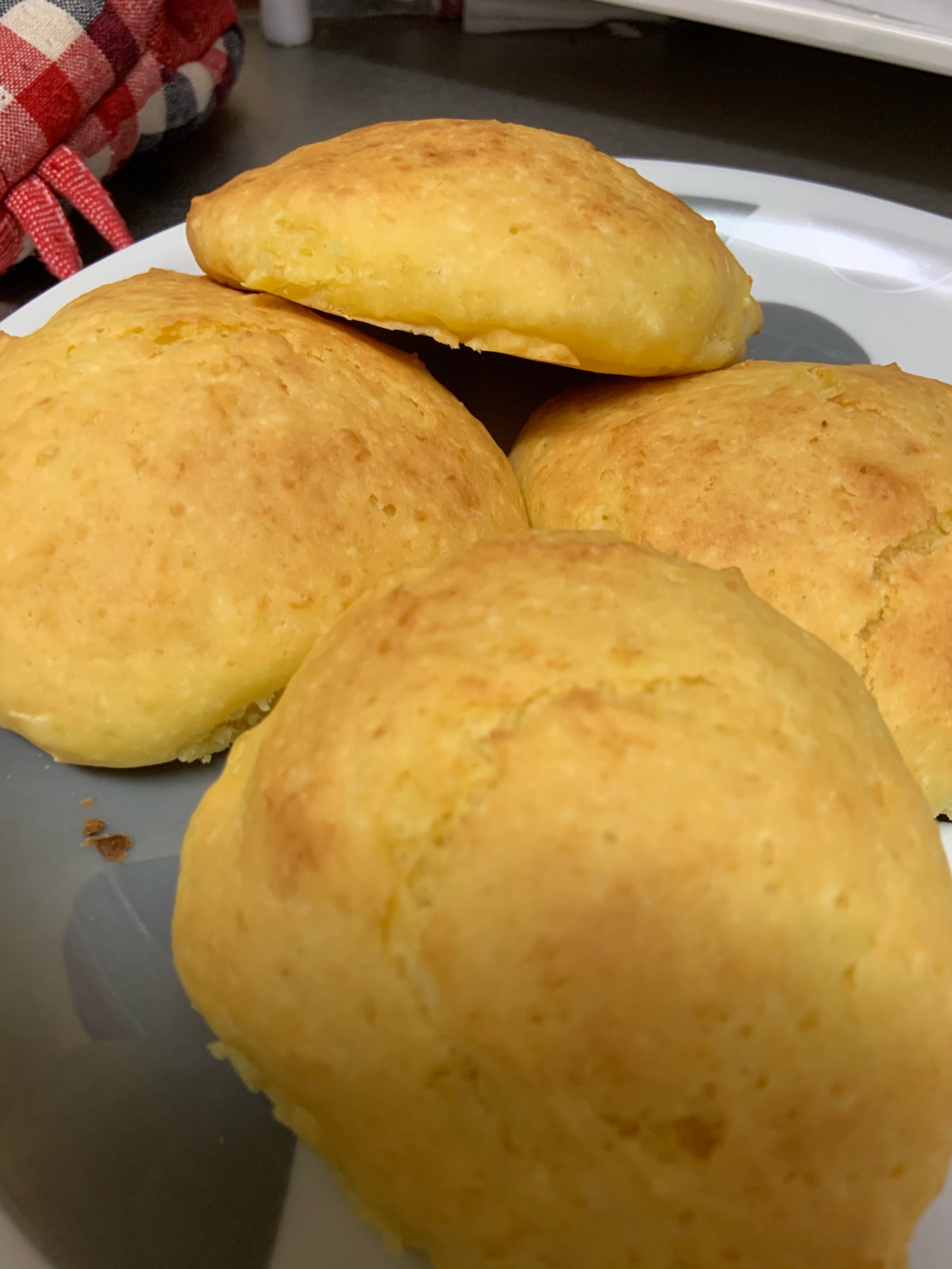 速攻！HMと豆腐で簡単朝食パン♬*°