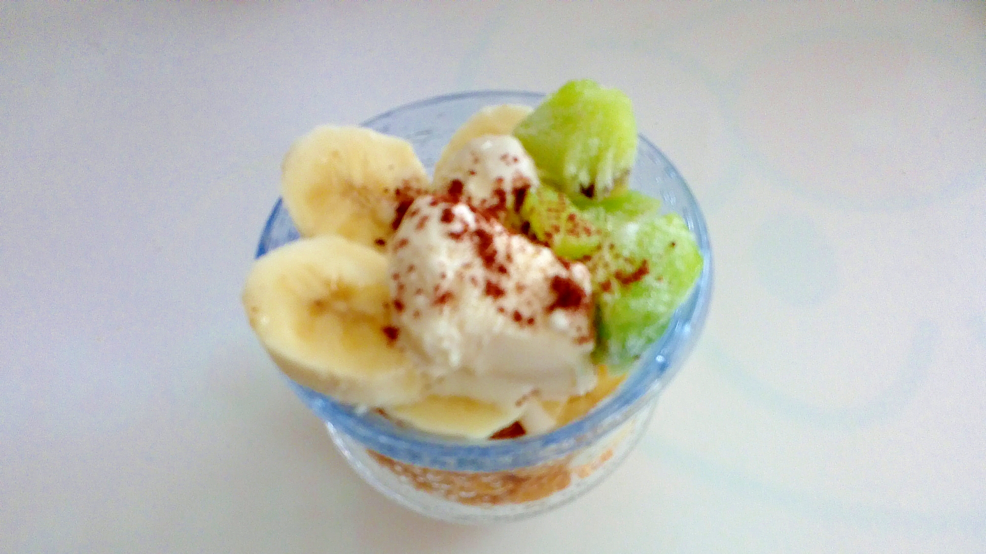 バナナ&フローズンキウイサンデー