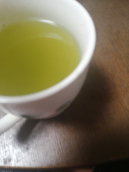 おいしい緑茶ごちそうさまでした♡