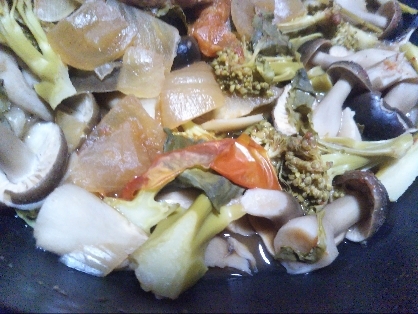 カット野菜☆紫玉ねぎいっぱい炒め(*^-^*)
