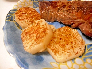 長芋のシャキシャキ黒こしょう焼き