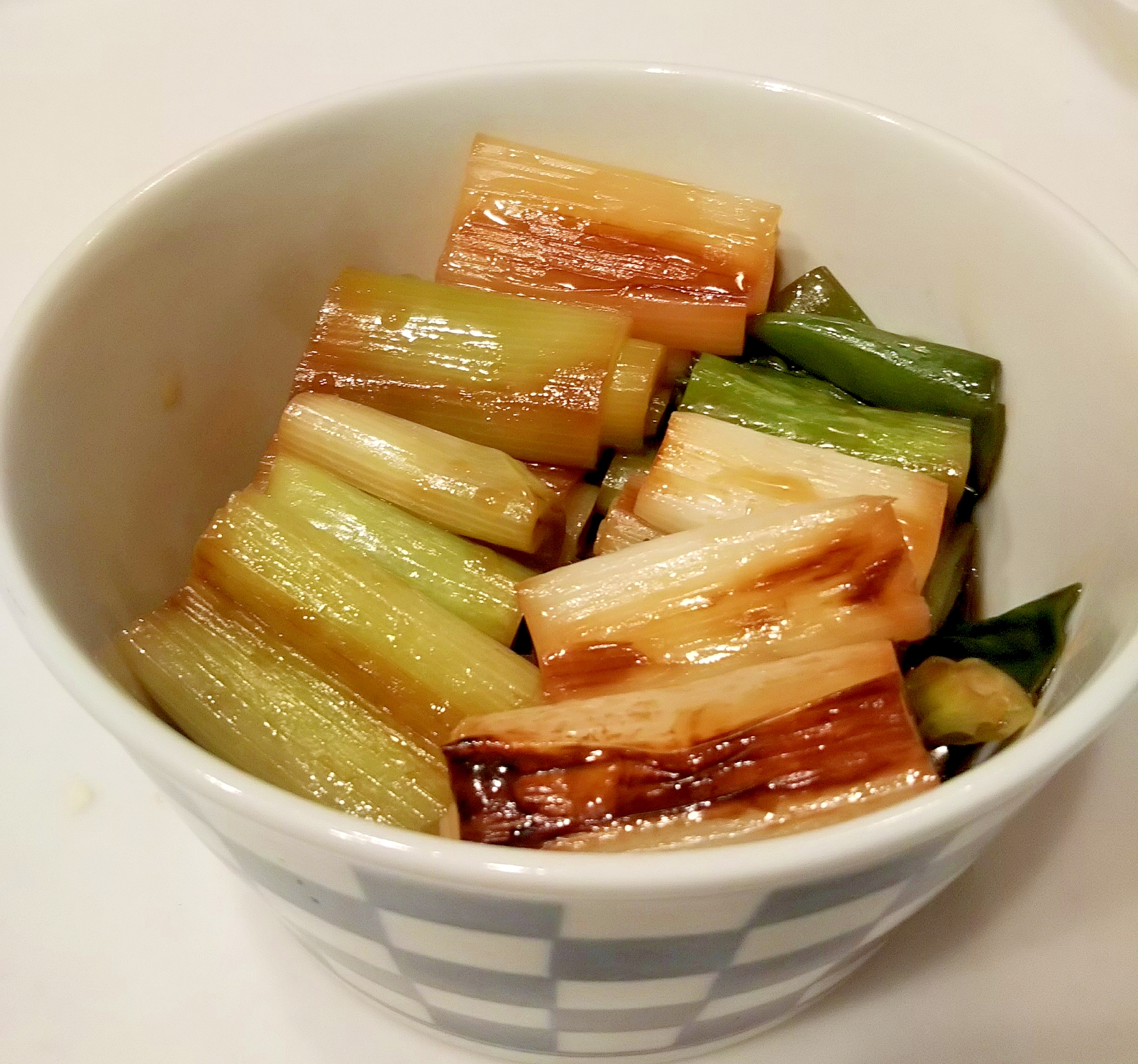 ポン酢で♪焼きネギの和風マリネ