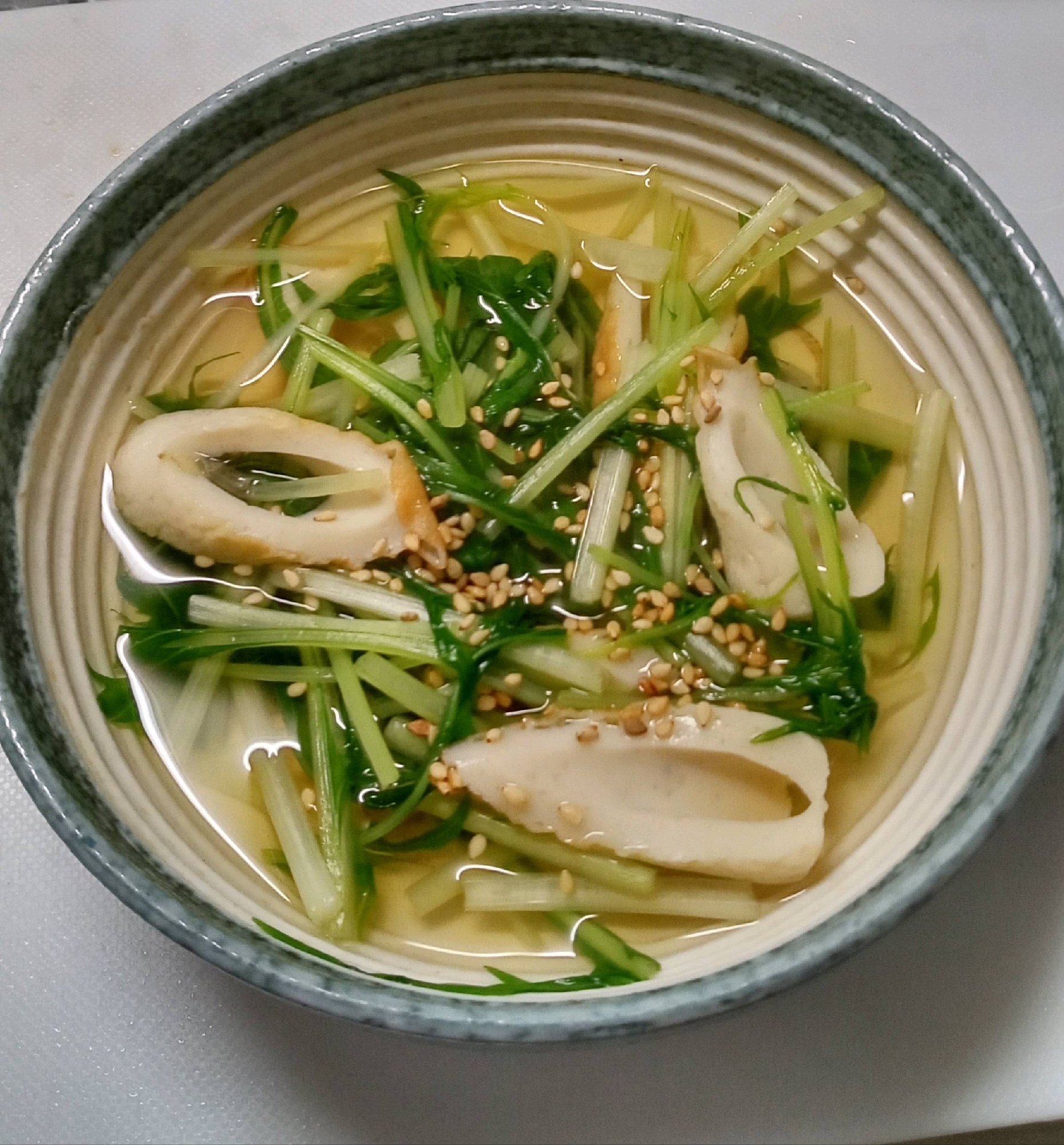 水菜のサッと煮