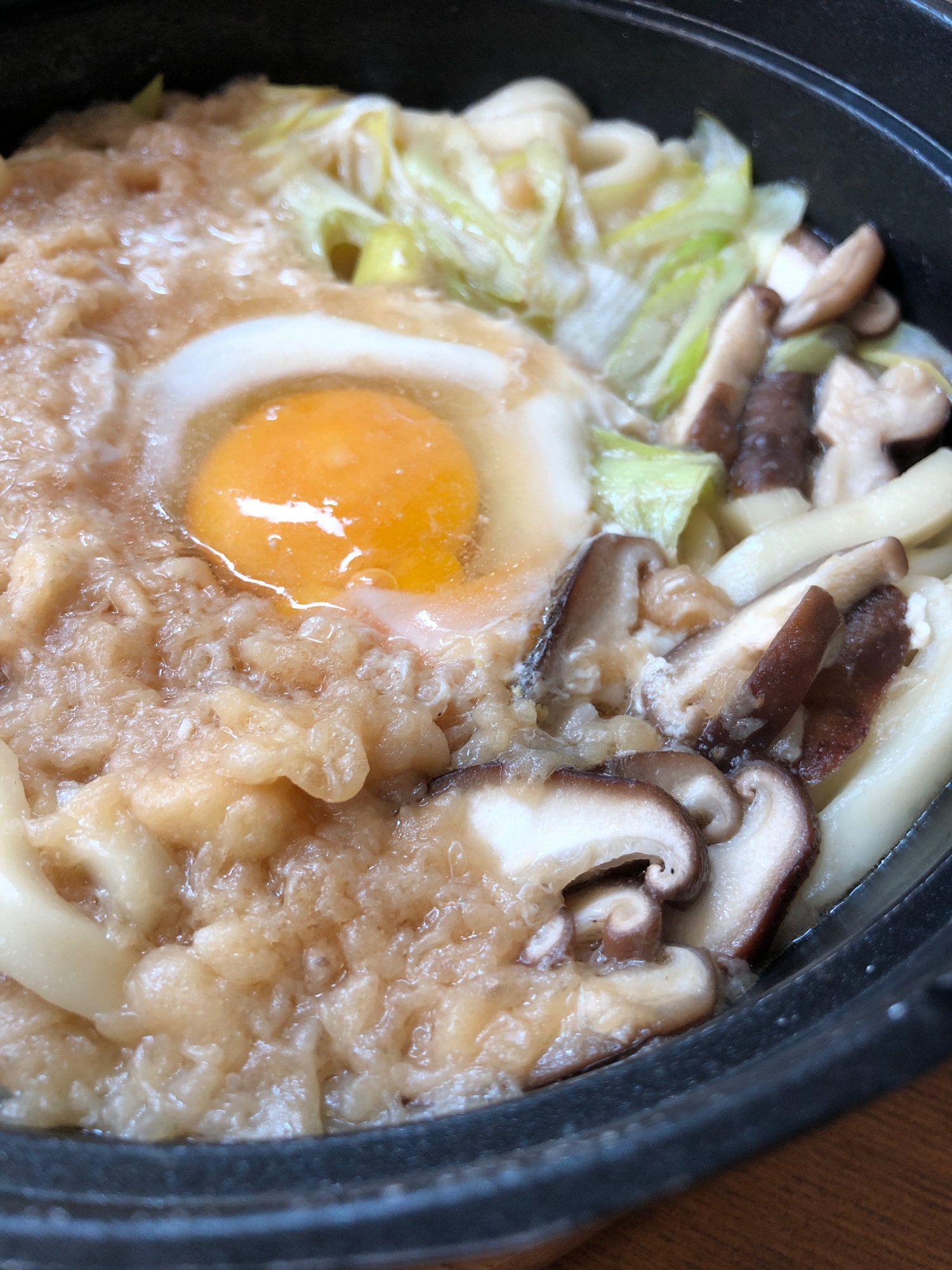 簡単＊子どもと一緒に食べる鍋焼きうどん