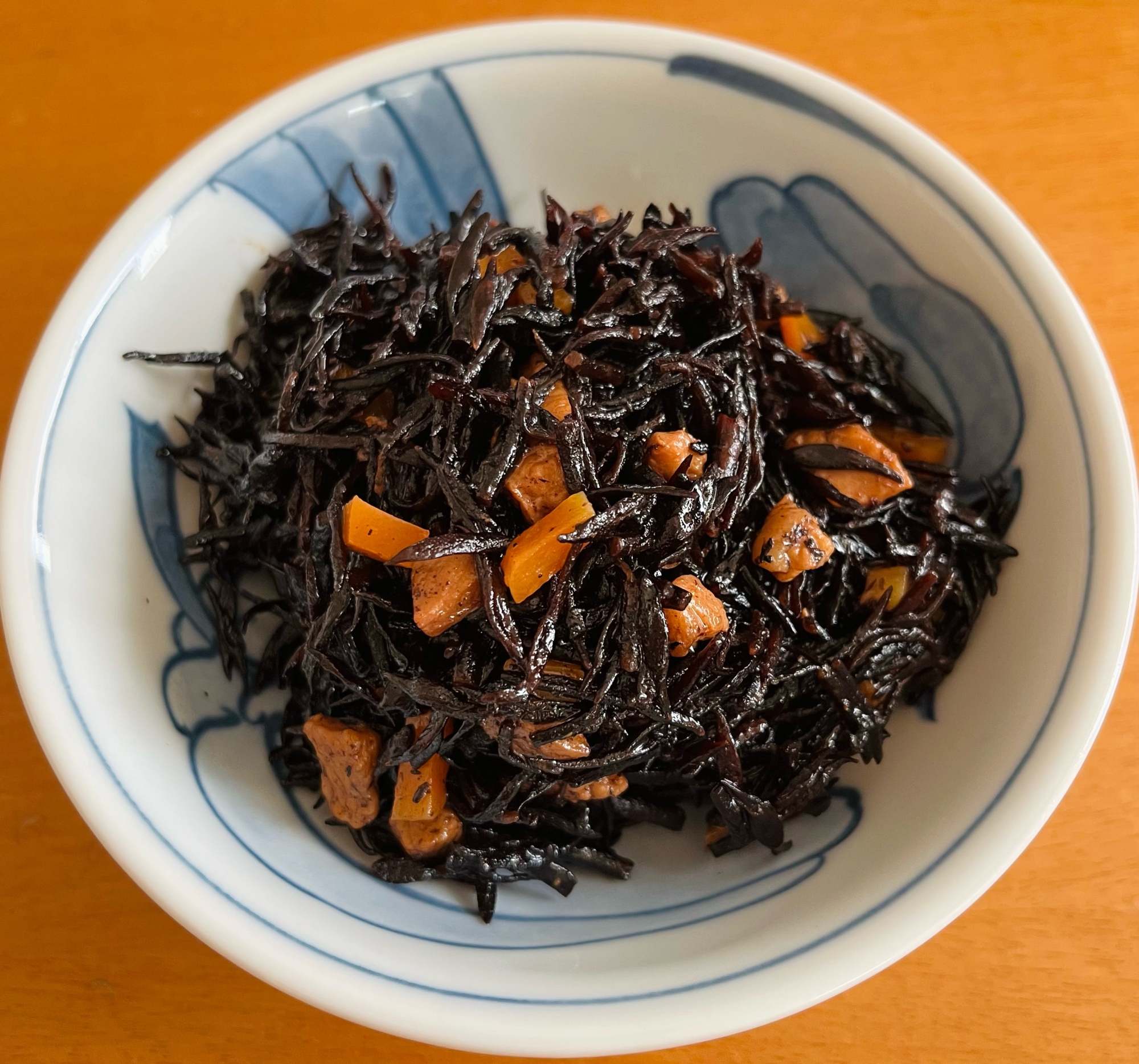 我が家の鶏肉入りひじき煮