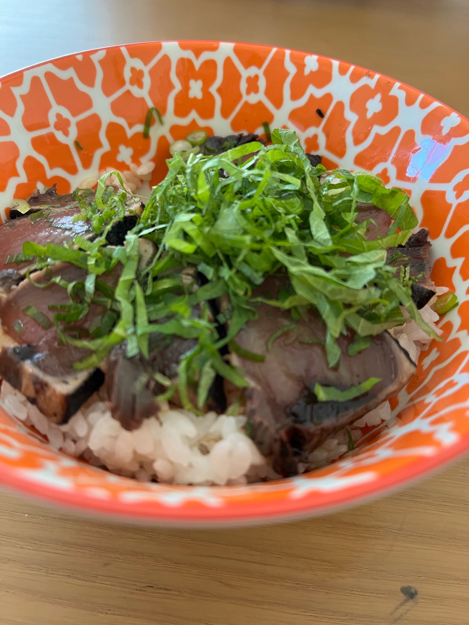 かつおのたたき丼