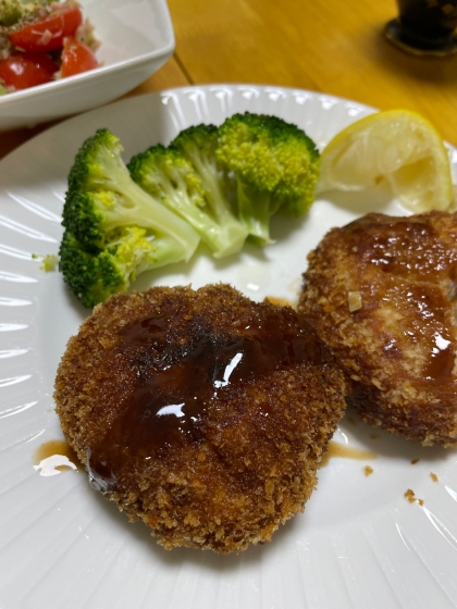 めちゃうまｯｯ！メンチかつ。