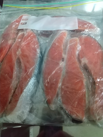 鮭の切り身の冷凍保存方法