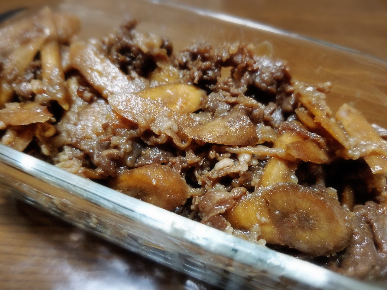 ゴボウたっぷり♪ 牛肉のしぐれ煮★　超簡単!!