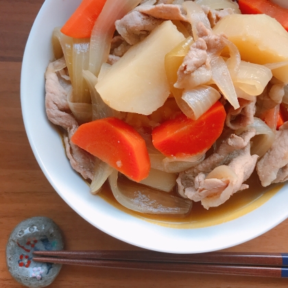 濃いめの味付けに子供がご飯を何度もおかわりです。ごちそうさまでした！