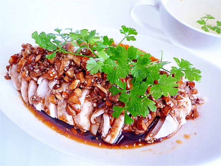 鶏胸肉で簡単&本格的 よだれ鶏 口水鶏