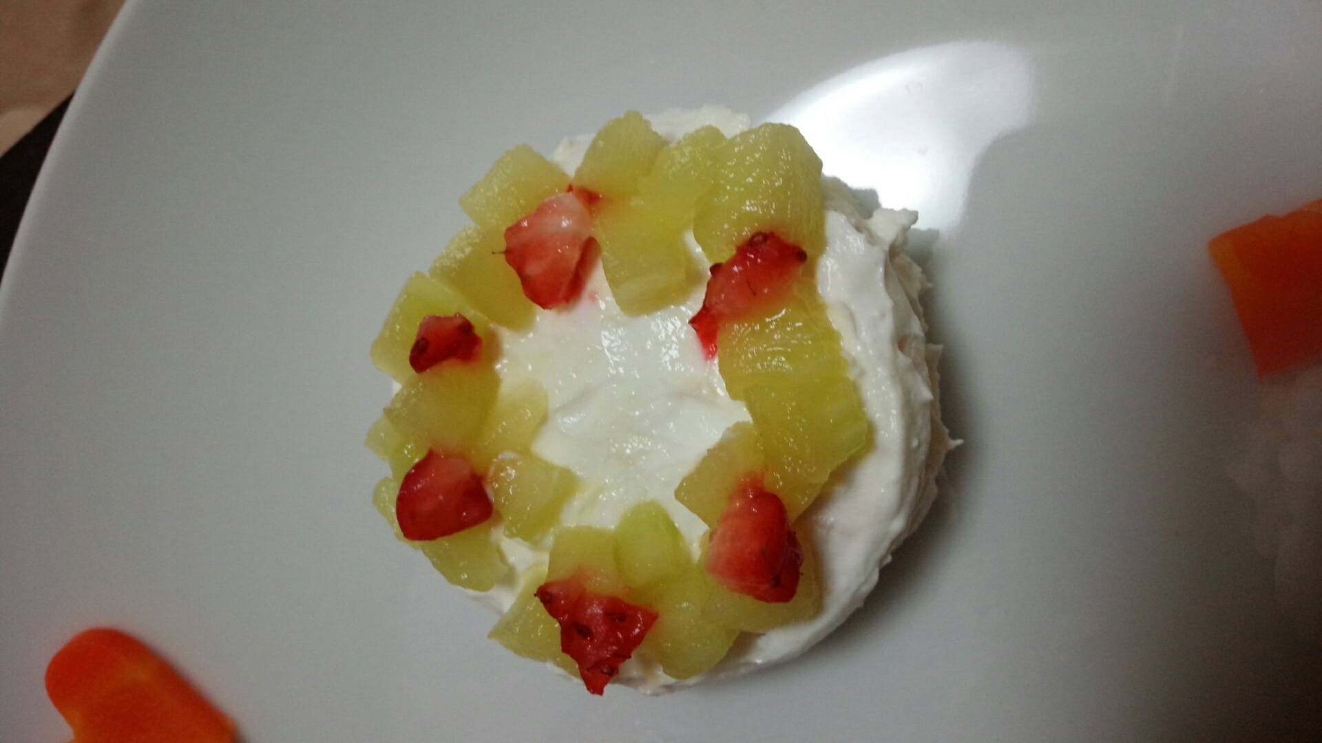 クリスマス離乳食 食パンヨーグルトケーキ レシピ 作り方 By たくみ905 楽天レシピ