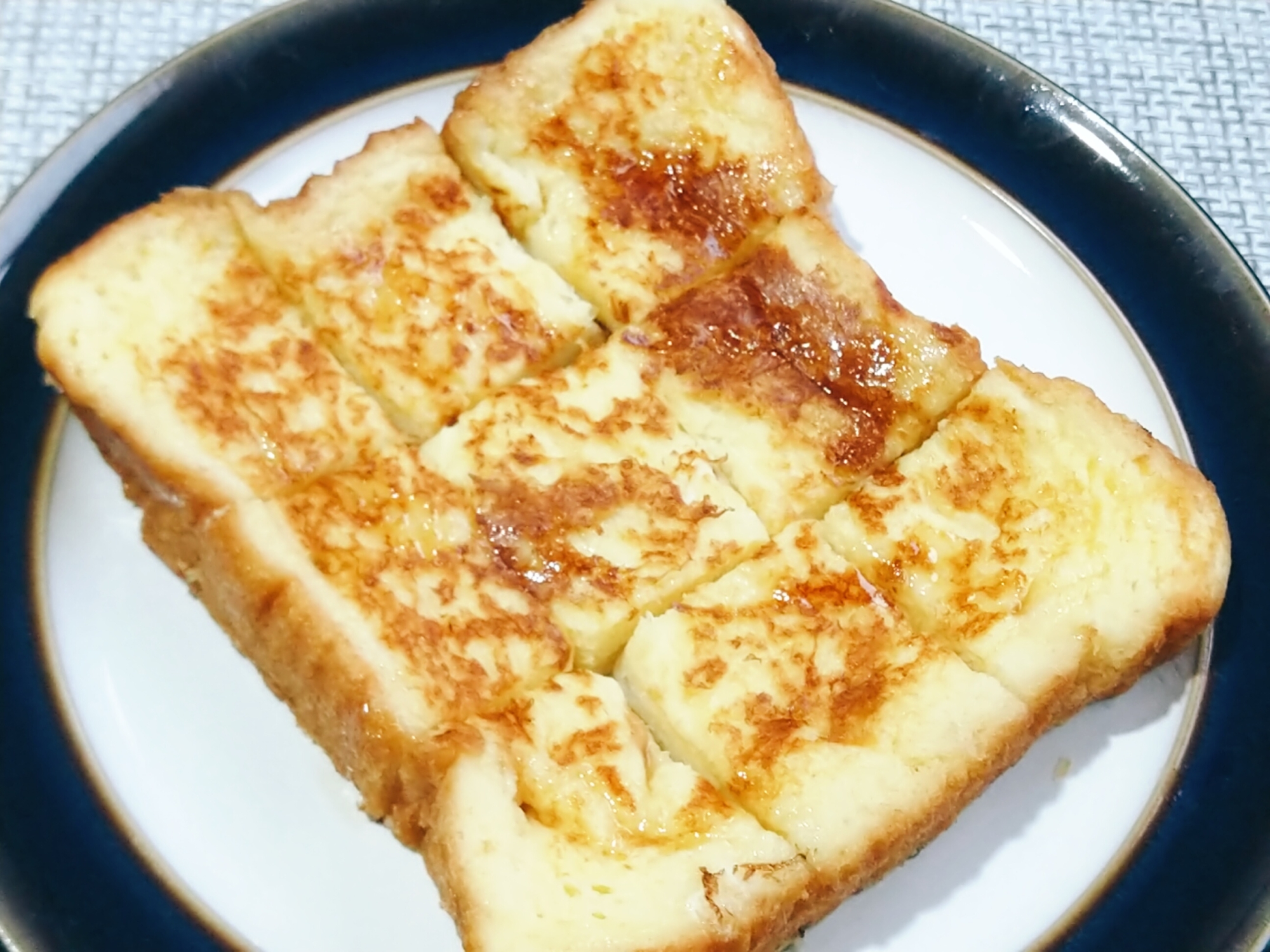 スキムミルクでちょっぴり低脂肪 フレンチトースト レシピ 作り方 By 青空ともとも 楽天レシピ