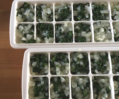 離乳食はまとめてストック！野菜をモリモリ食べよう！