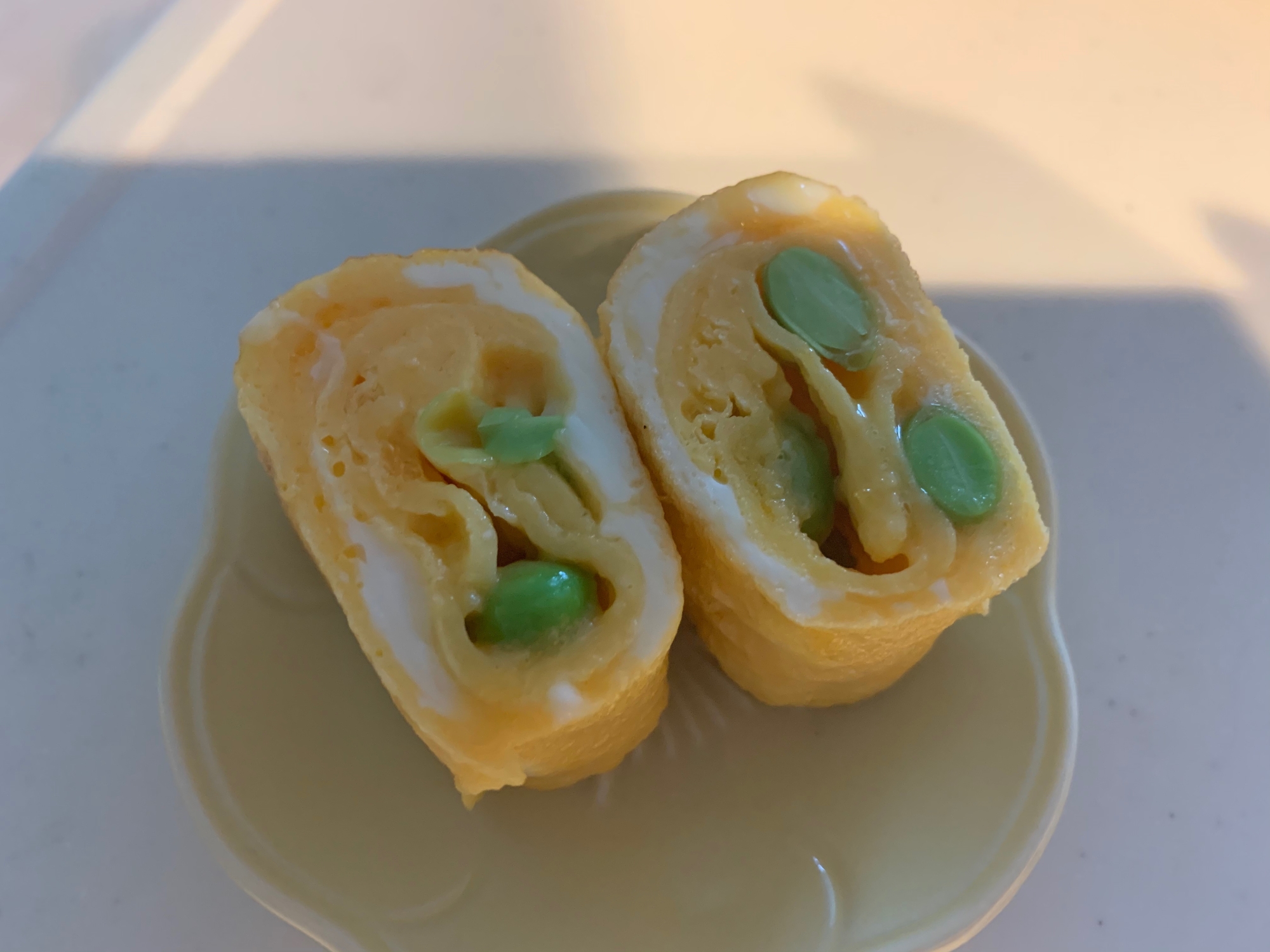 枝豆入り☆卵焼き