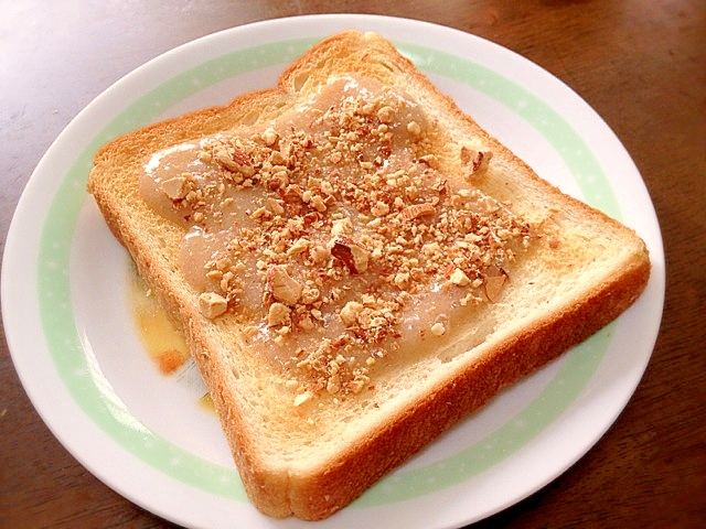 鍋・砂糖不使用!簡単すぎるバナナジャムトースト♥