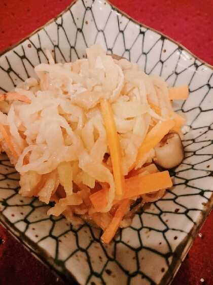 次はこんにゃくを入れて作ります。とても美味しかったです。ごちそうさまでした。