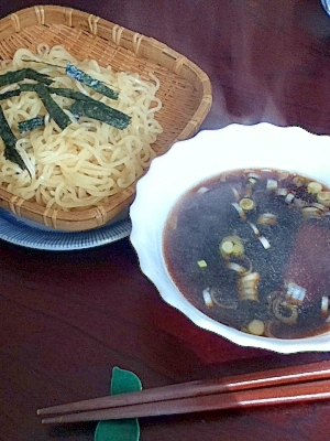 甘辛じょっぱい☆つけ麺【なんちゃって酸辣湯麺風】