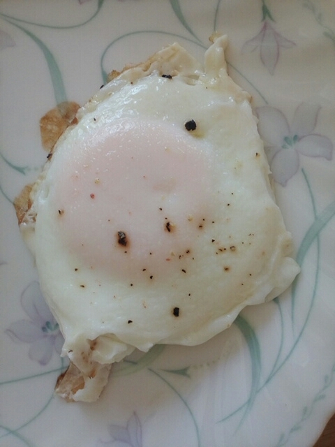 ごま油目玉焼き