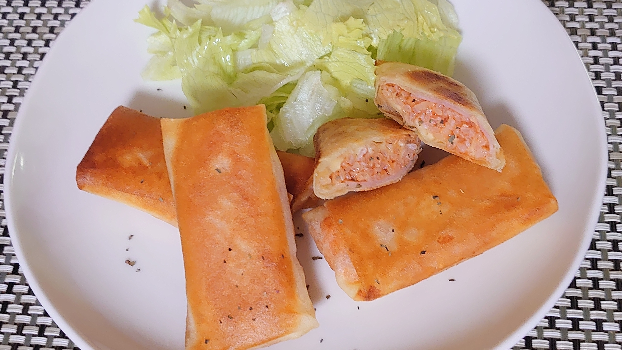 簡単 春巻きの皮でライスコロッケ風 レシピ 作り方 By おっさん5593 楽天レシピ