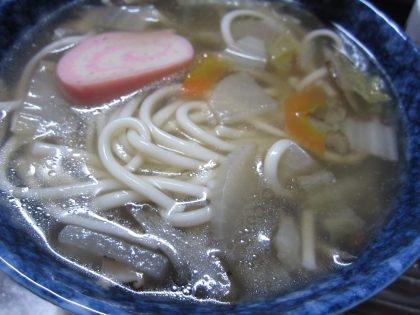 うどん入りで＾＾ｖ豚バラのお雑煮もとっても美味しかったです＾0＾