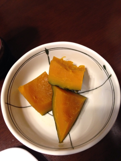 始めてかぼちゃの煮物を作りました！
簡単で美味しくできました(^-^)
ステキレシピありがと〜ございます！