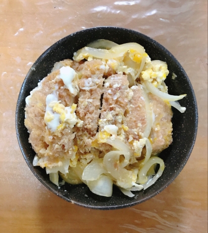 簡単!!だしの素でカツ丼だし✿