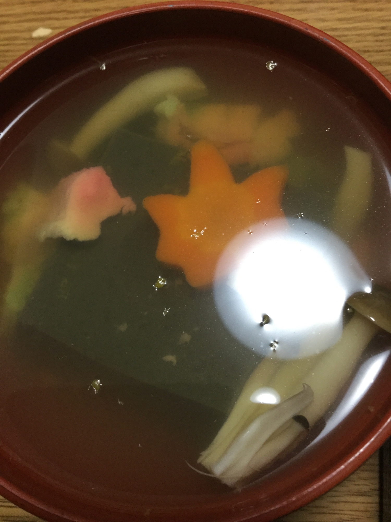 胡麻豆腐のお吸い物