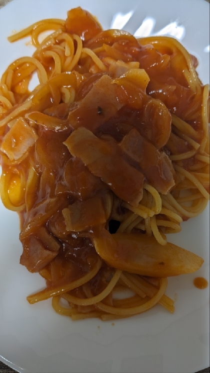 ソース多く作りすぎましたが、美味しかったです！