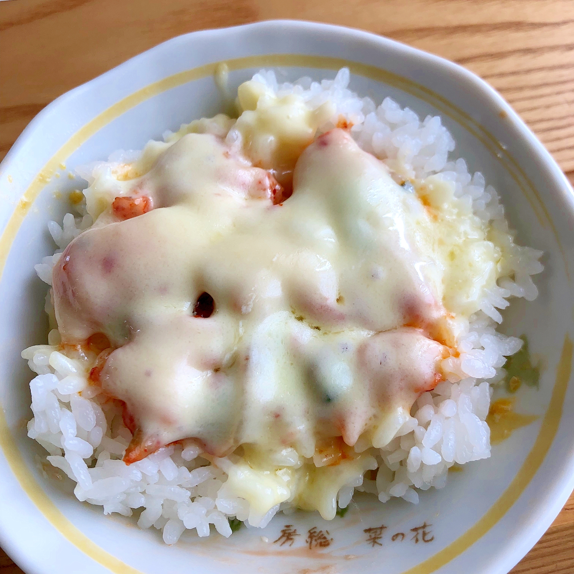 キムチと鮭のチーズご飯☆