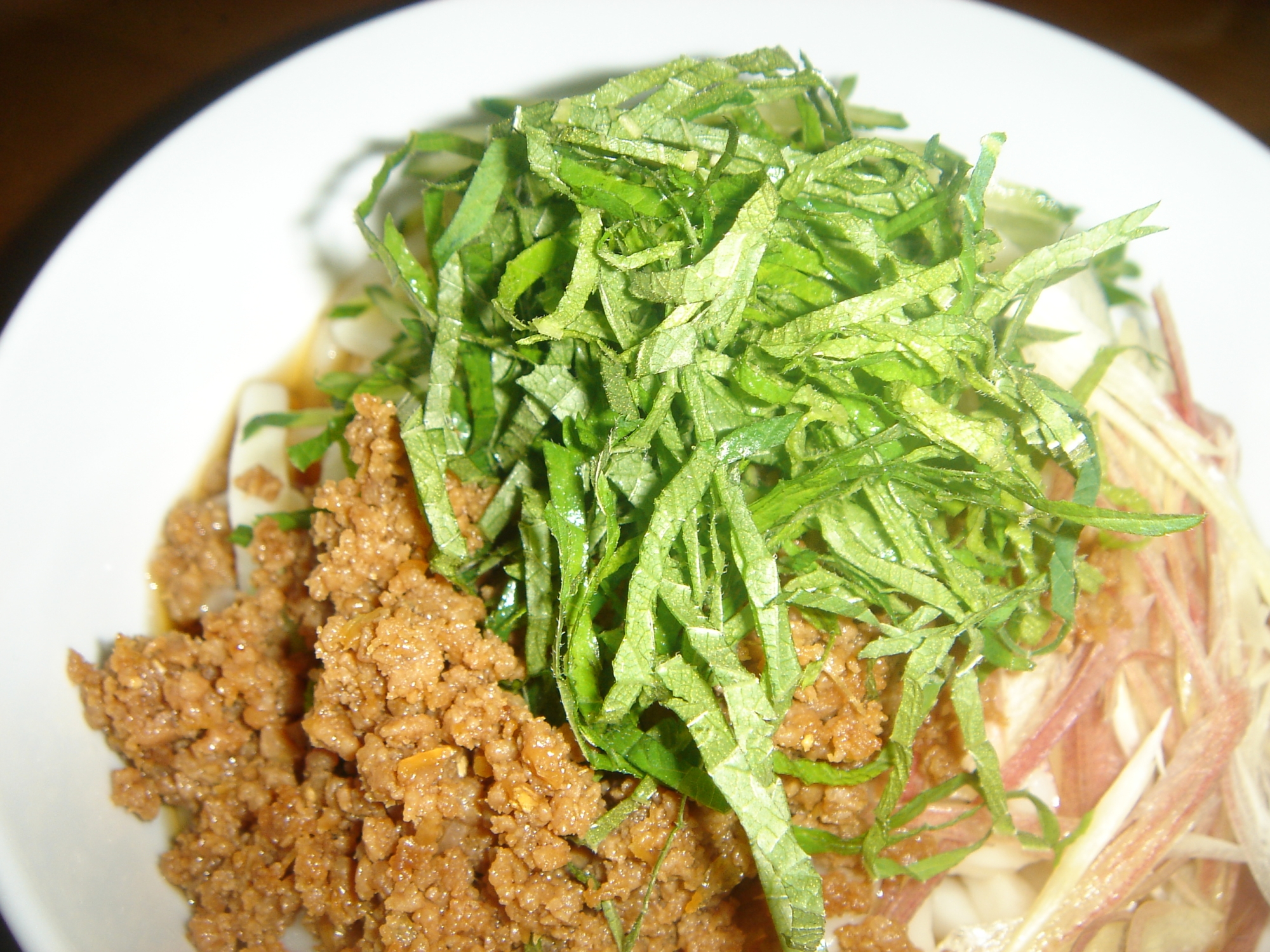 肉味噌うどん