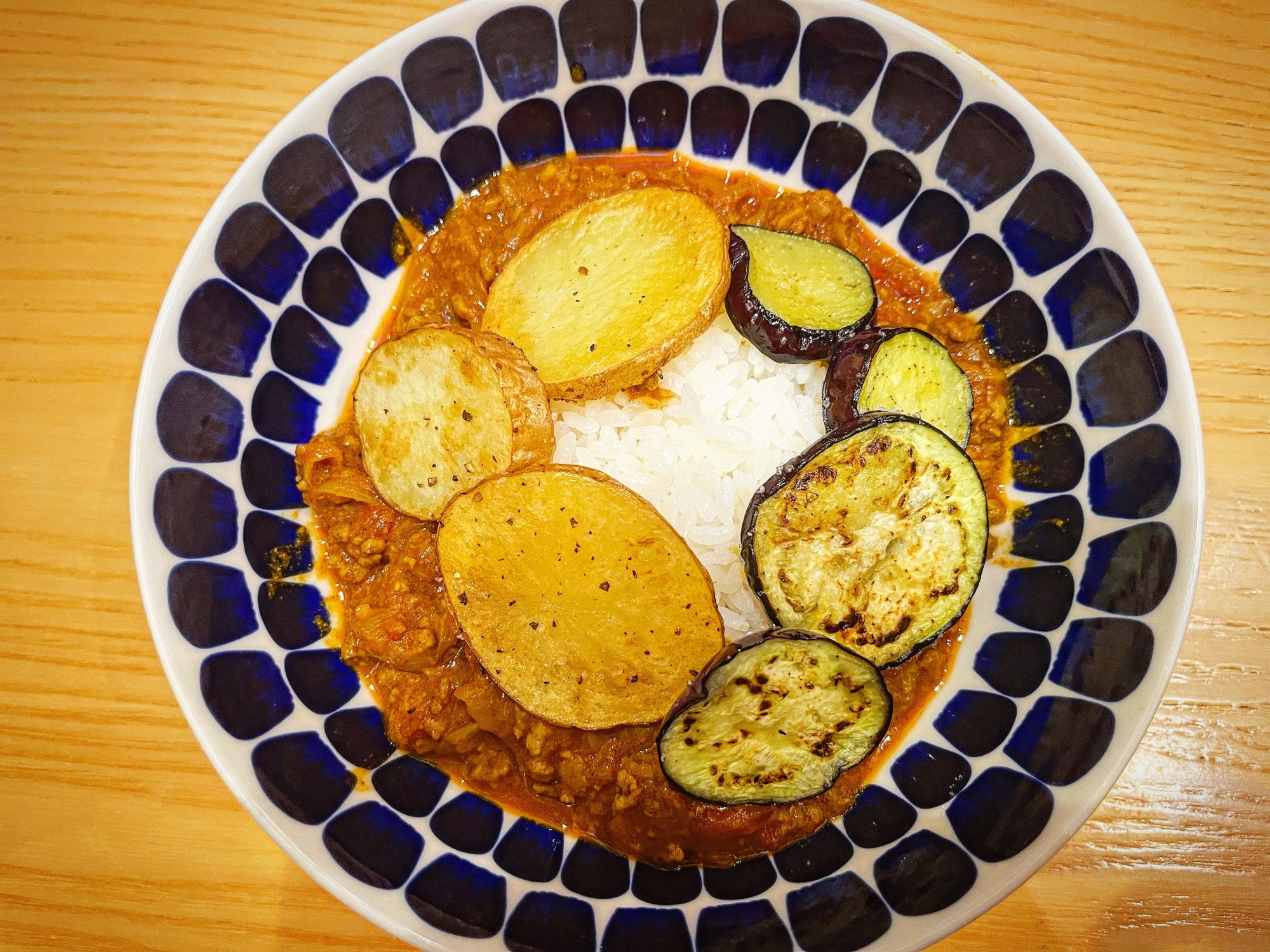 爽やかな辛さ!! カレー粉から作るキーマカレー