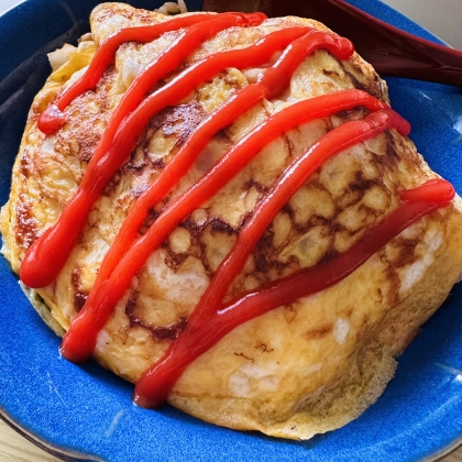 残り野菜だけで美味しい♪オムライス✧˖°