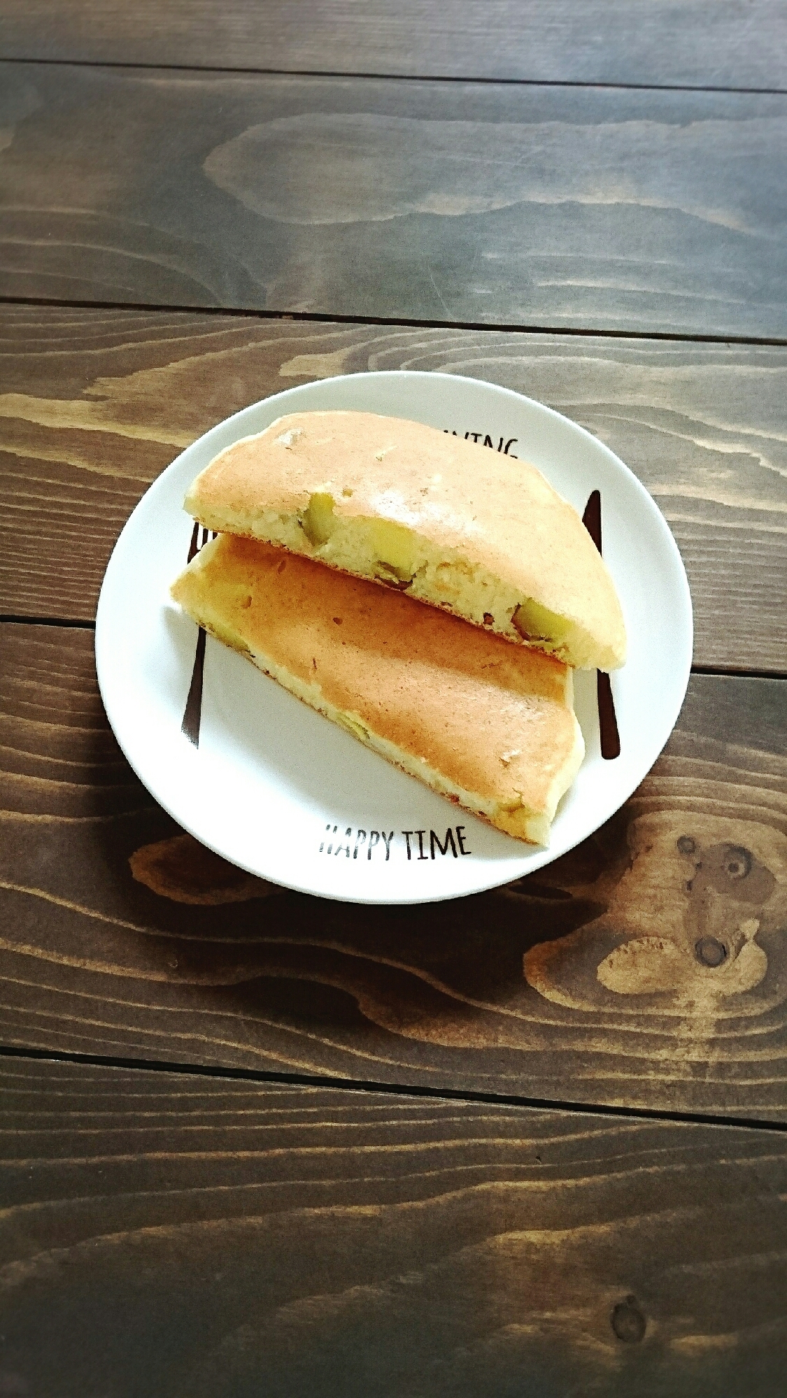 豆腐とさつまいものホットケーキ♪