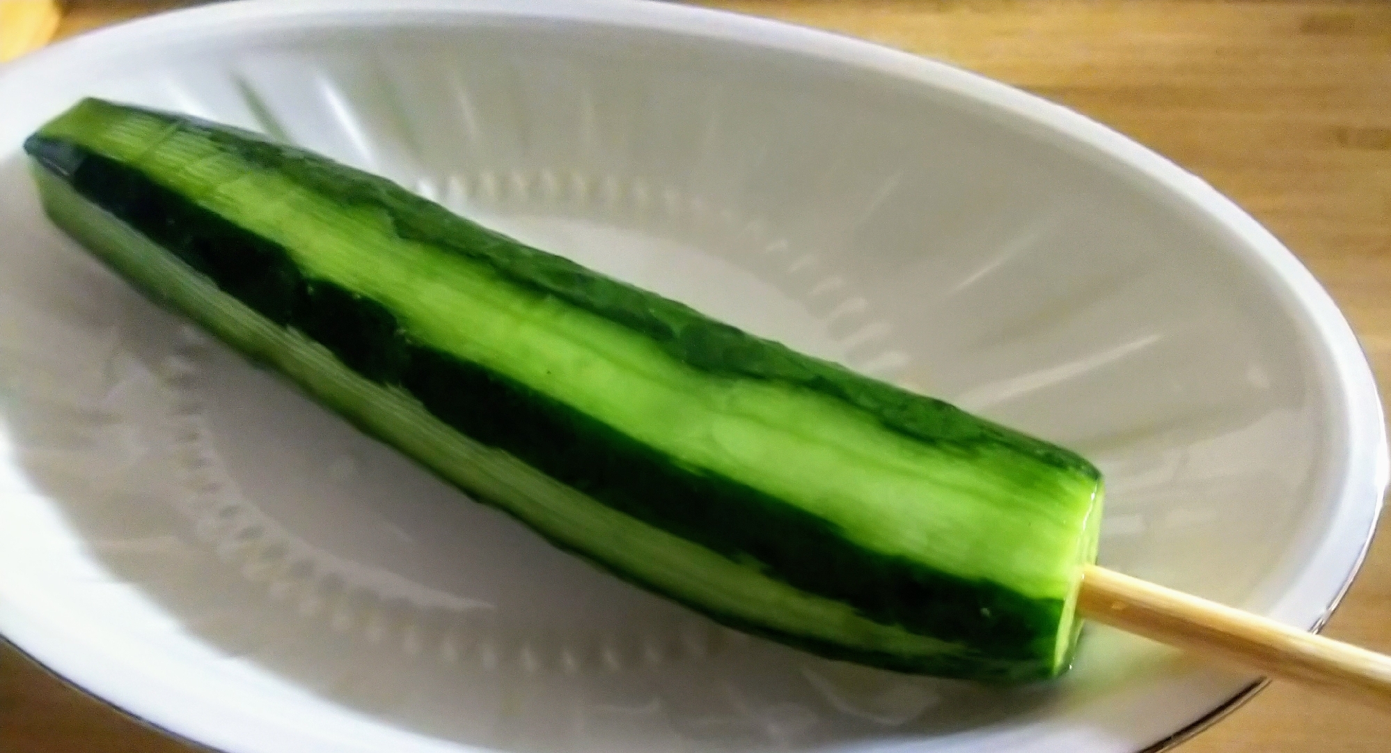 簡単♪きゅうり1本漬け!