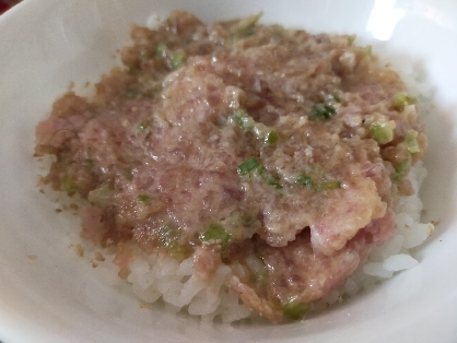 ポン酢ネギトロ丼