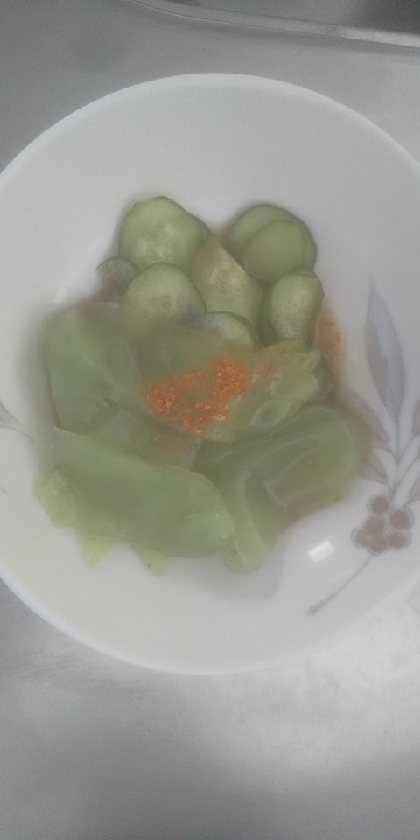 簡単ヘルシ―♪刺身こんにゃくポンつゆがけ♡