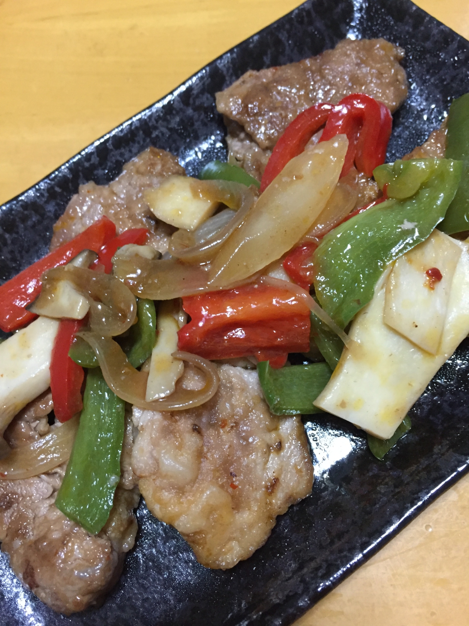 豚ヒレ肉の中華風炒め