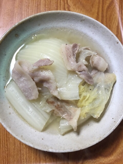 さっぱりとした味でとても美味しかったです(*^^*)白菜はだいぶ大きめですが^^;レシピありがとうございます♡