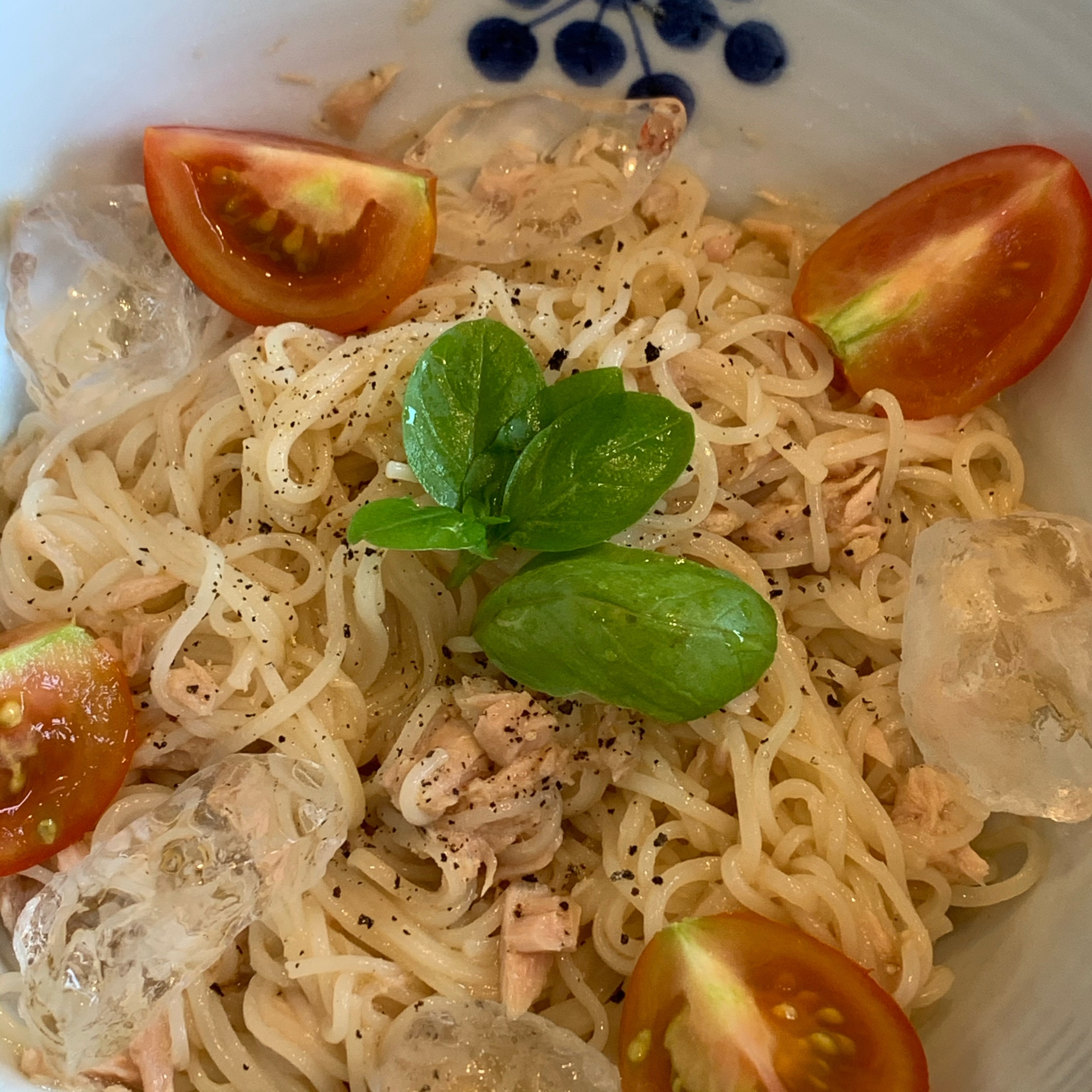 ツナとトマトの☆イタリアン冷製そうめん☆