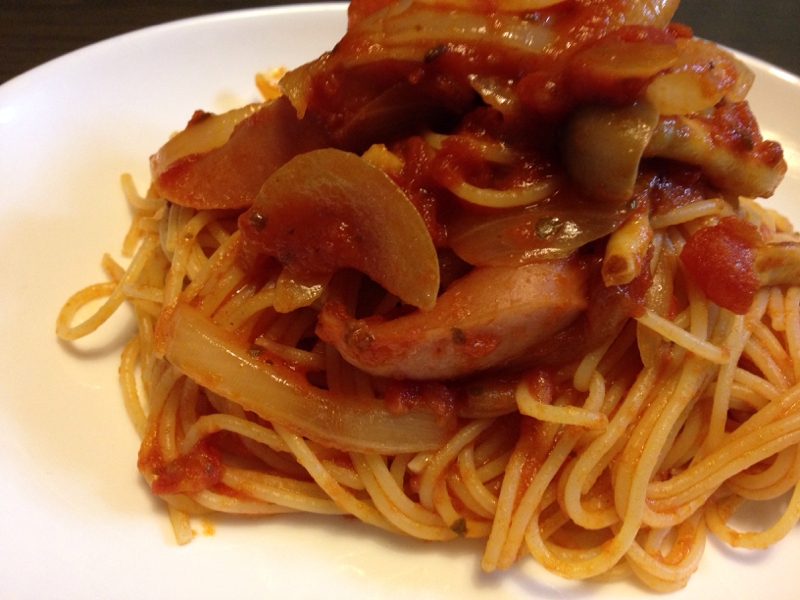 アラビアータ風パスタ♪
